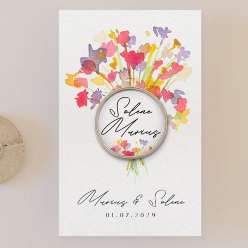 Pin's :univers de mariage Vibrance à personnaliser