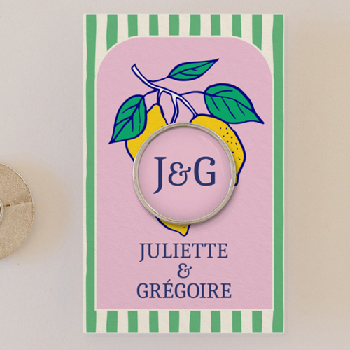 Pin's :univers de mariage Zestine à personnaliser