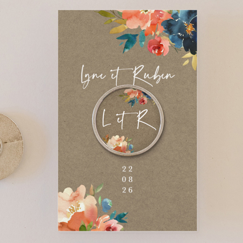 Pin's :univers de mariage Zinnia à personnaliser