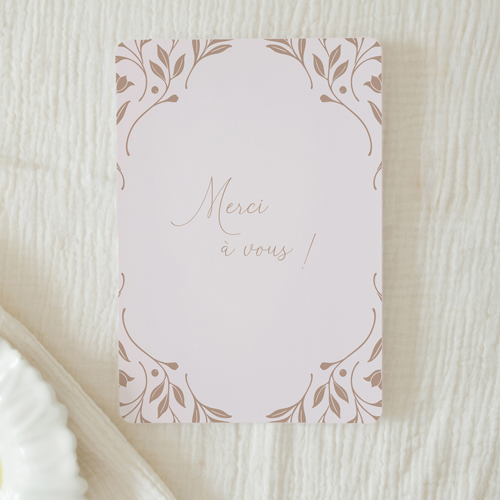 Remerciements de mariage Alouette à personnaliser