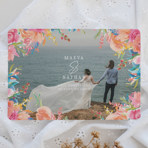 Remerciements de mariage Elixir à personnaliser