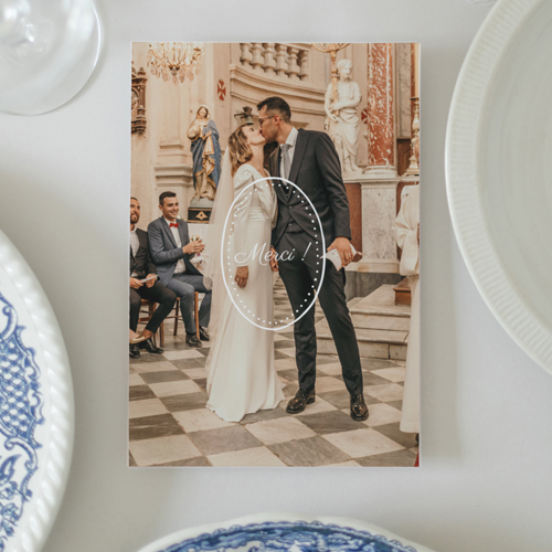 Remerciements de mariage Ivyrose à personnaliser