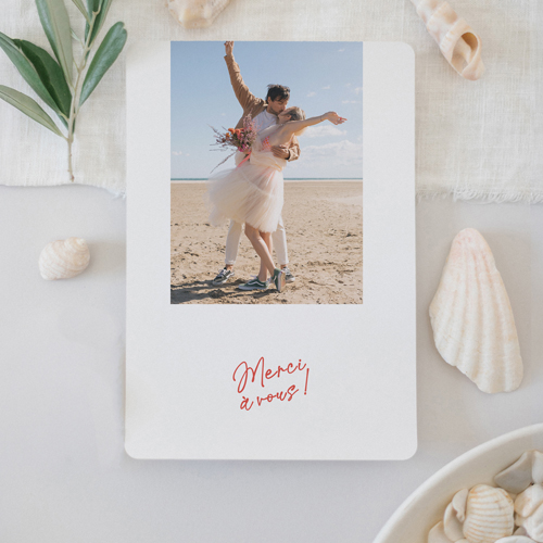 Remerciements de mariage Margherita à personnaliser