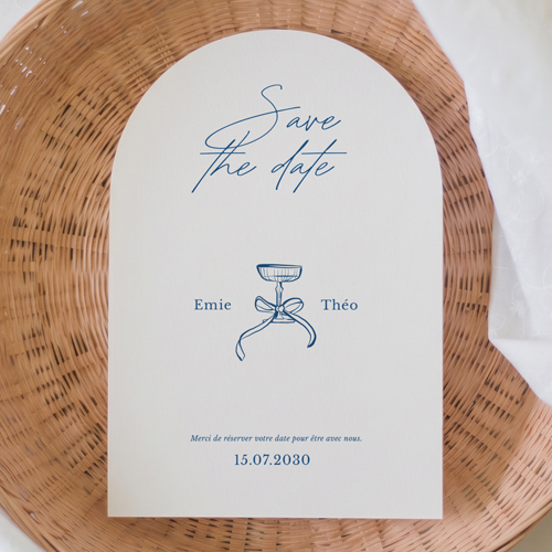 Save the date de mariage Cristel à personnaliser