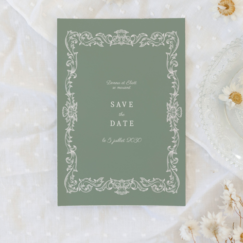 Save the date de mariage Leonor à personnaliser