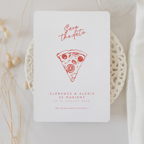Save the date de mariage Margherita à personnaliser