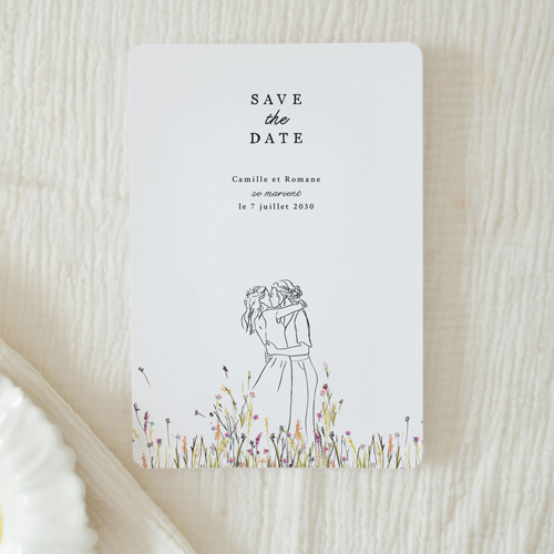 Save the date de mariage Ôde Femmes à personnaliser