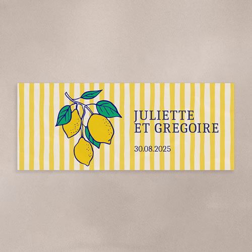 Sticker bougie de mariage Acidulé à personnaliser