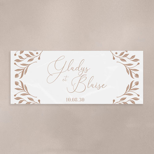 Sticker bougie de mariage Alouette à personnaliser