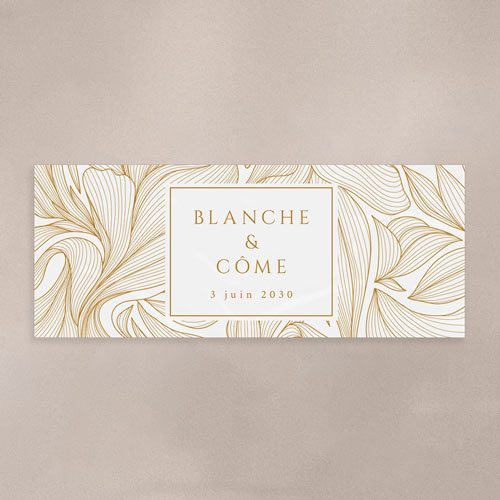 Sticker bougie de mariage Chantilly à personnaliser