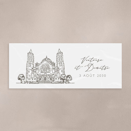 Sticker Mini Pot de mariage Basilia à personnaliser