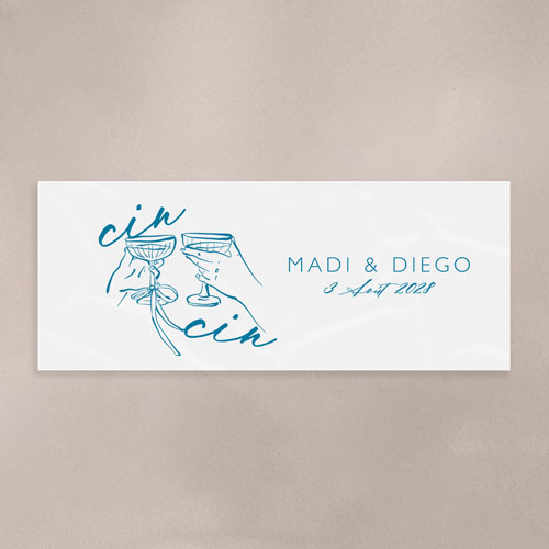 Sticker Mini Pot de mariage Cincin à personnaliser