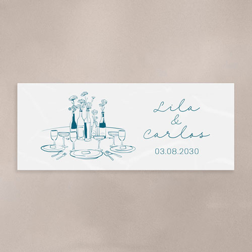 Sticker Mini Pot de mariage Constance à personnaliser