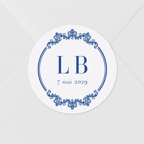 Sticker de mariage Armand à personnaliser