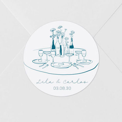 Sticker de mariage Constance à personnaliser