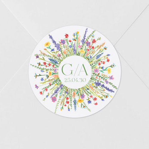 Sticker de mariage Eden à personnaliser