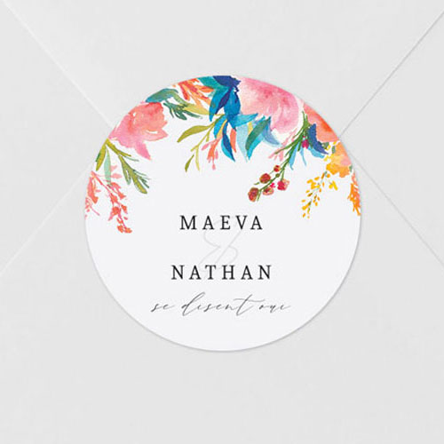 Sticker de mariage Elixir à personnaliser