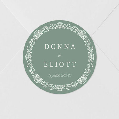 Sticker de mariage Leonor à personnaliser