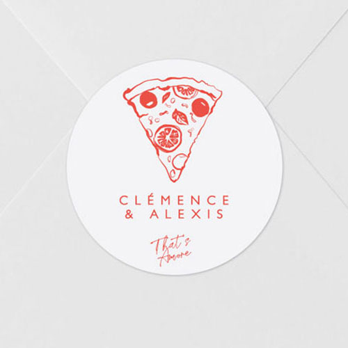 Sticker de mariage Margherita à personnaliser