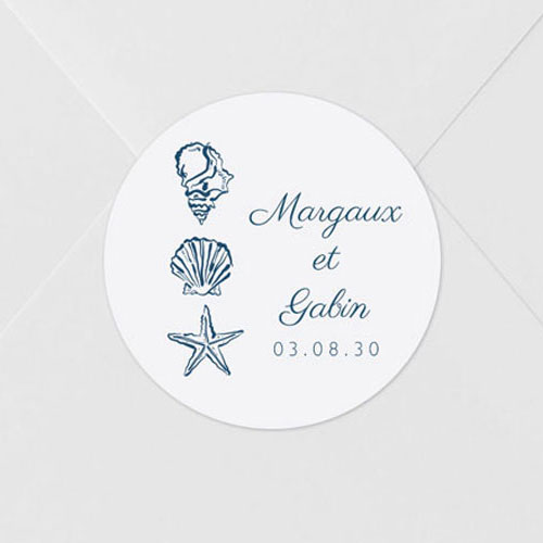 Sticker de mariage Paloma à personnaliser