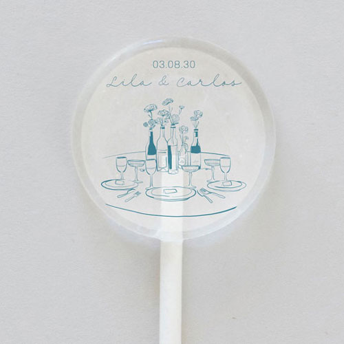 Sucette de mariage Constance à personnaliser