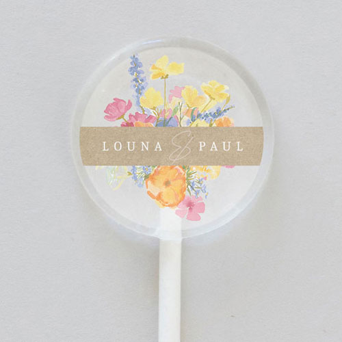 Sucette de mariage Corolle à personnaliser