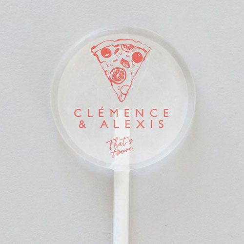 Sucette de mariage Margherita à personnaliser