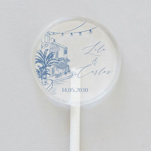 Sucette de mariage Solenza à personnaliser