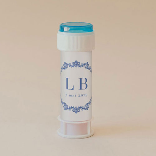 Tube à bulle de mariage Armand à personnaliser