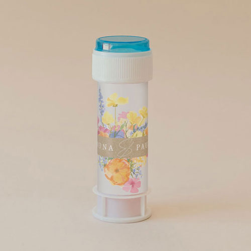 Tube à bulle de mariage Corolle à personnaliser