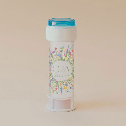 Tube à bulle de mariage Eden à personnaliser