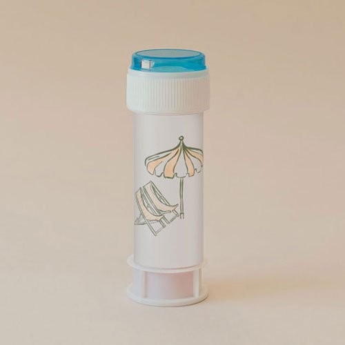 Tube à bulle de mariage Transat à personnaliser