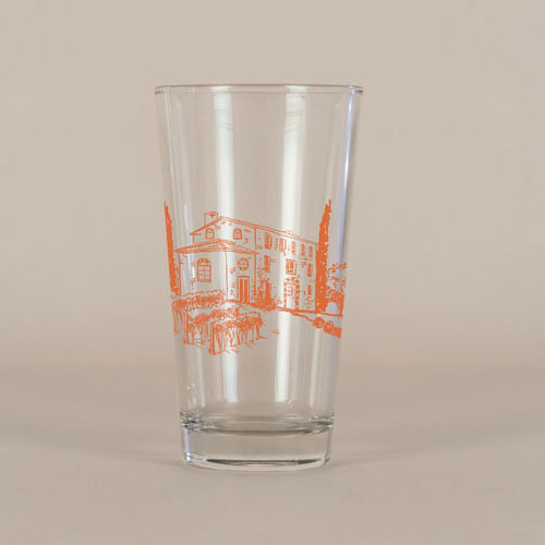 Verre à bière de mariage Alba à personnaliser