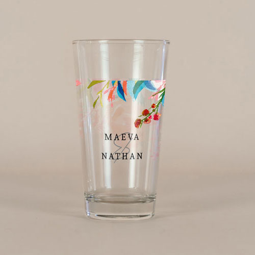 Verre à bière de mariage Elixir à personnaliser