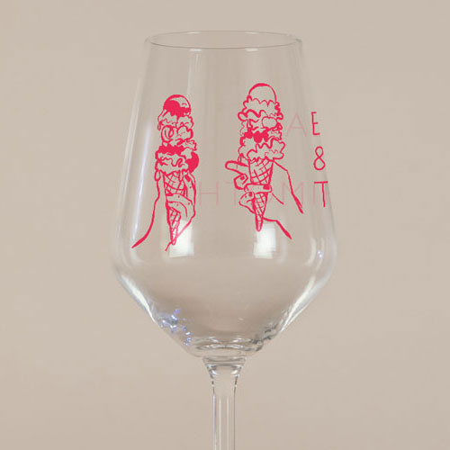 Verre à vin de mariage Gelati à personnaliser