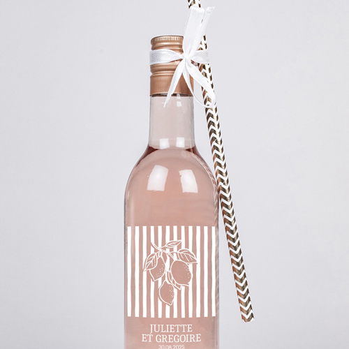 Rosé de mariage Acidulé à personnaliser