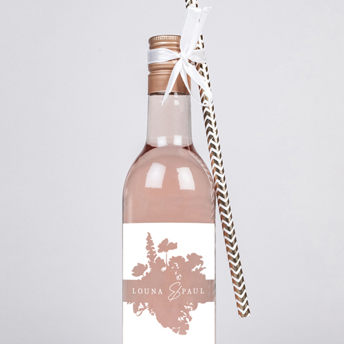 Rosé de mariage Corolle à personnaliser