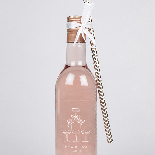 Rosé de mariage Cristel à personnaliser