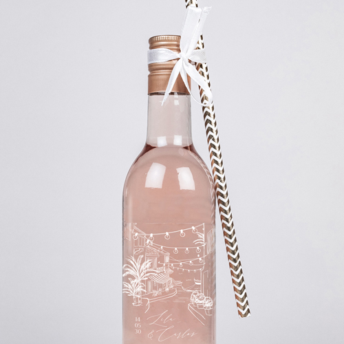 Rosé de mariage Solenza à personnaliser