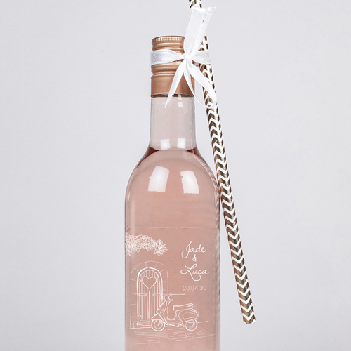 Rosé de mariage Stella à personnaliser