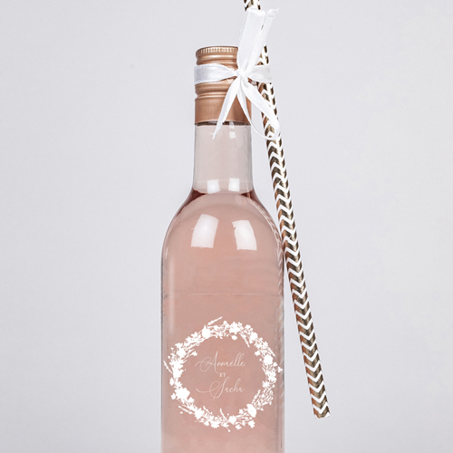 Rosé de mariage Vermillon à personnaliser