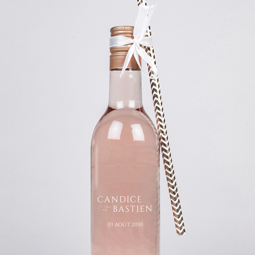 Rosé de mariage Zest à personnaliser