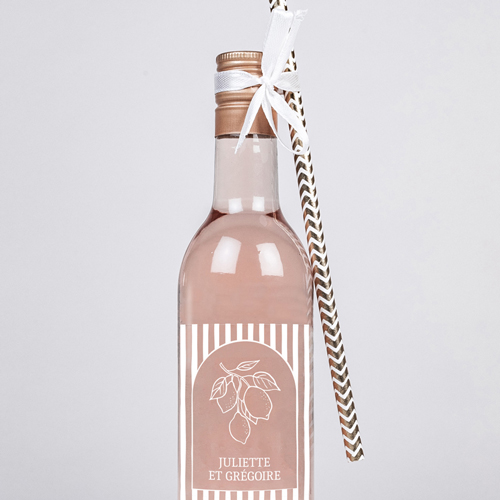 Rosé de mariage Zestine à personnaliser